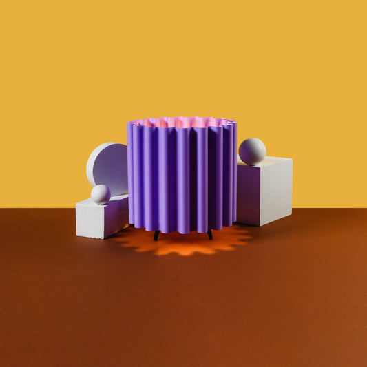 Milvi lamp - lilac