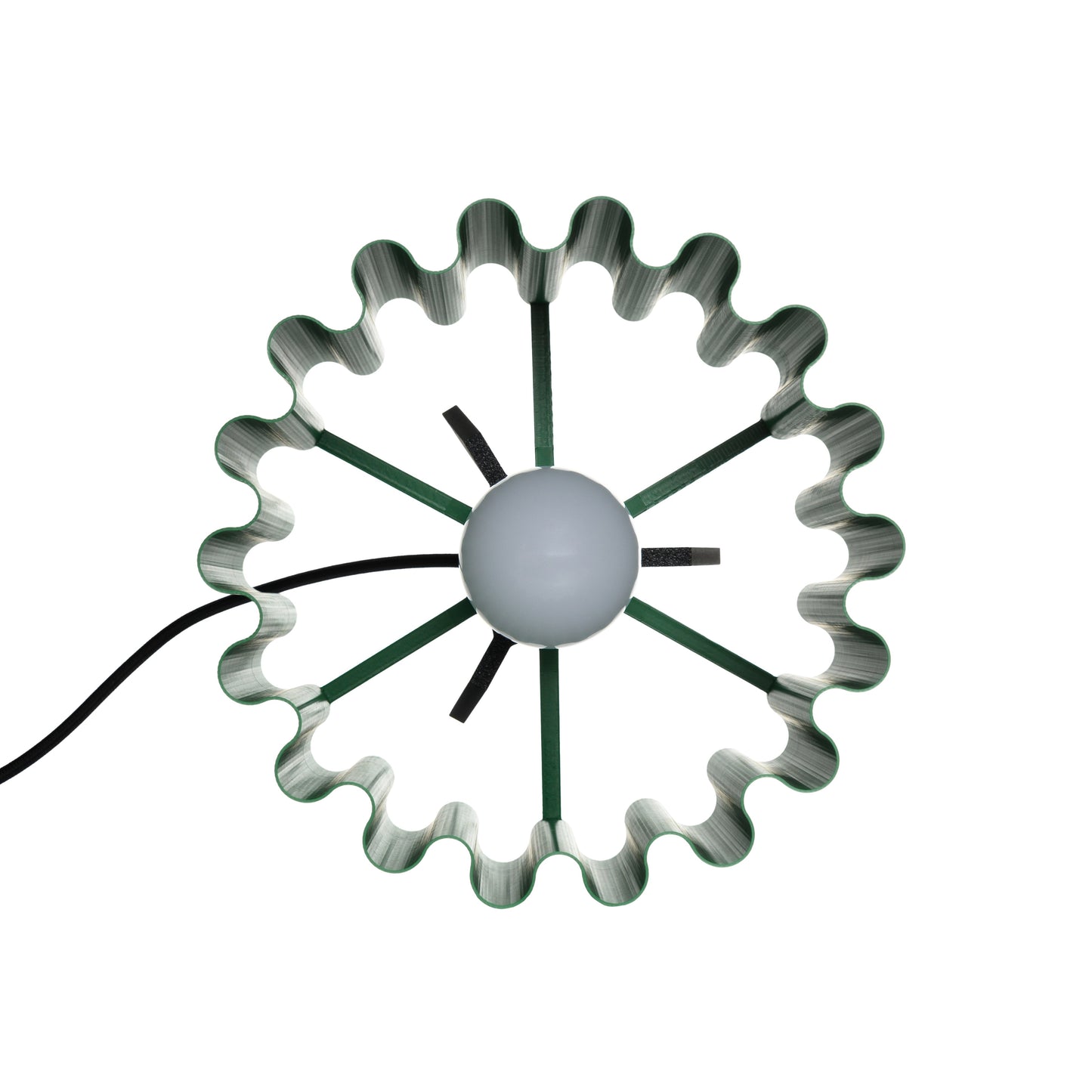Milvi lamp - forest green